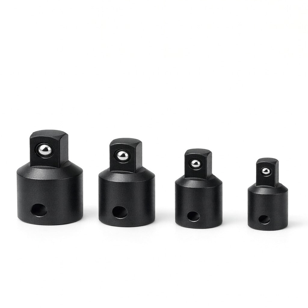 4 Pack Air Impact Socket Adapter Set 3/8" to 1/4" 1/2 inch Drive Ratchet Reducer
