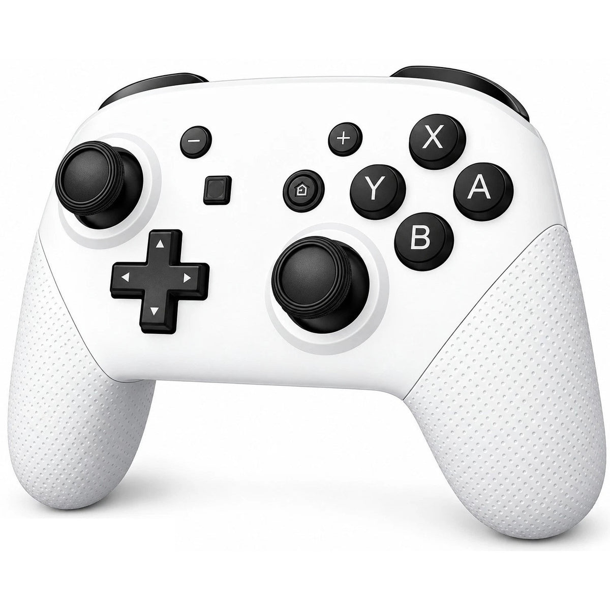 Arctic White Wireless Pro Controller For Nintendo Switch 1+2 OLED Lite Bluetooth