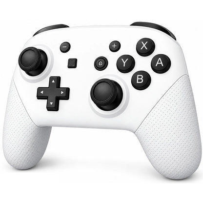 Arctic White Wireless Pro Controller For Nintendo Switch 1+2 OLED Lite Bluetooth