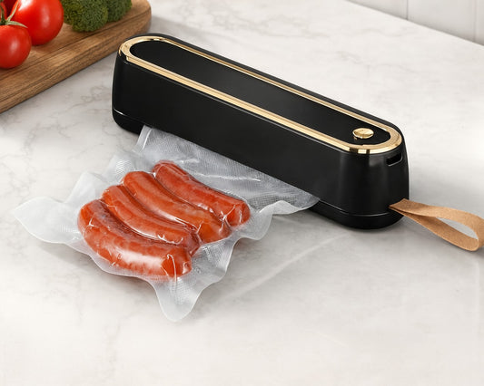 Vacuum Sealer Machine Food Vacuum Sealer Portable Rechargeable w/ Bags Dry Wet