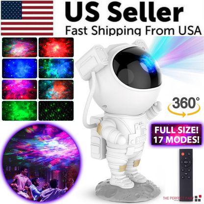 Astronaut Projector Galaxy Starry Sky Night Light Ocean Star LED Lamp Remote 