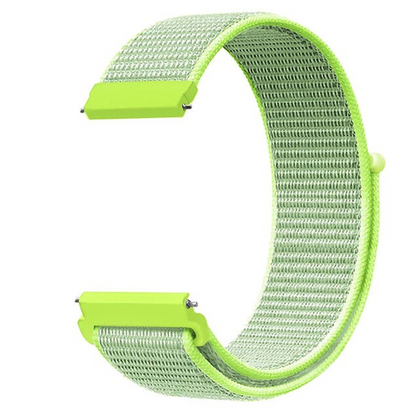 20mm 22mm Woven Nylon Sport Loop Watch Band Strap Quick Release Spring Pins USA