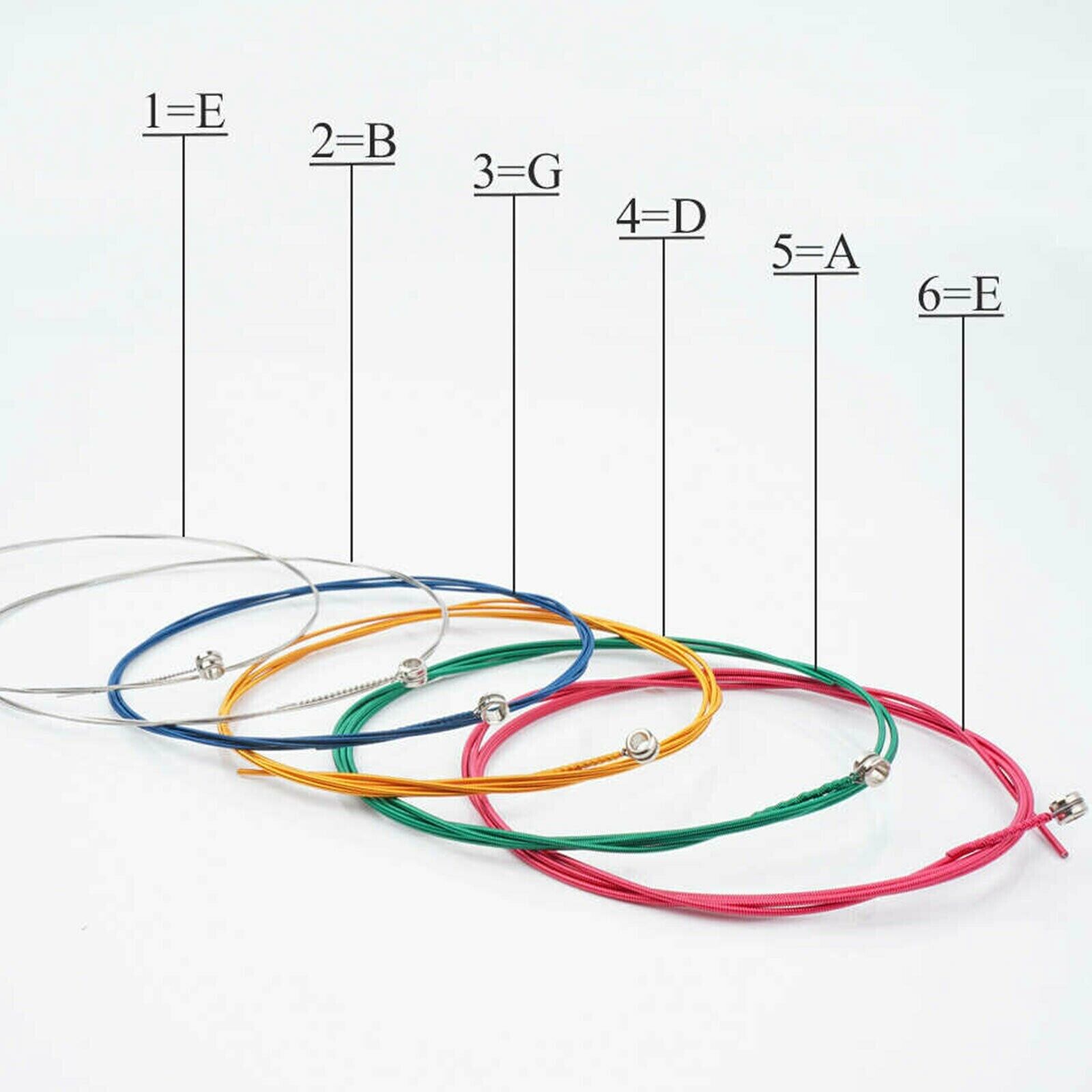 3 Sets of 6 Guitar Strings Replacement Steel String For Acoustic Guitar 1st-6th
