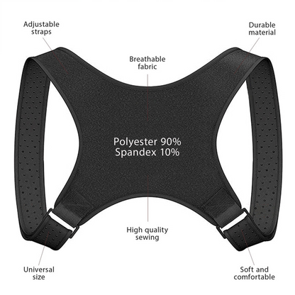 Adjustable Posture Corrector Back Shoulder Support Correct Brace Belt Men Women
