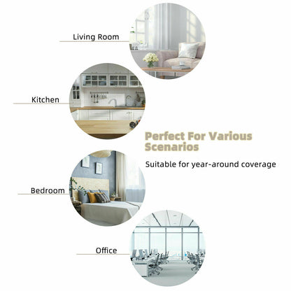 One Way Mirror Window Film Heat UV Reflective Privacy Tint Foil For Home Office