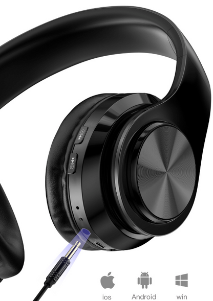 Super Bass Wireless Bluetooth Headphones Foldable Stereo Earphones Headsets Mic 