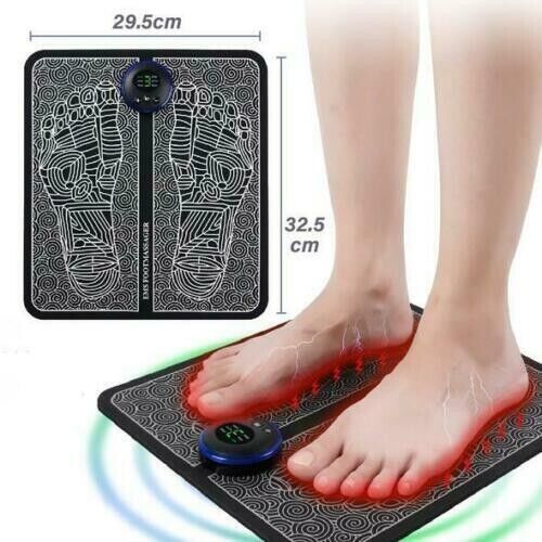 EMS Foot Massager Leg Reshaping Electric Deep Kneading Muscle Pain Relax Machine
