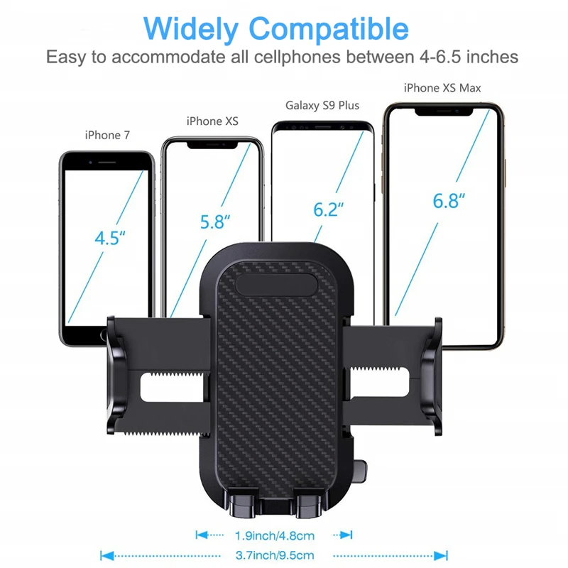 360° Universal Mount Holder Car Stand Windshield For Mobile Cell Phone GPS 