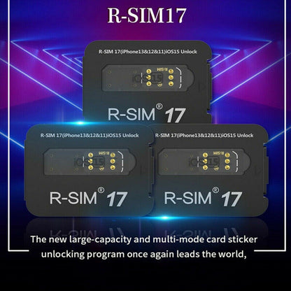 R-SIM17 2022 RSIM Nano Unlock Card For iPhone 13 12 11 Pro Max X XR iOS15 RSIM17
