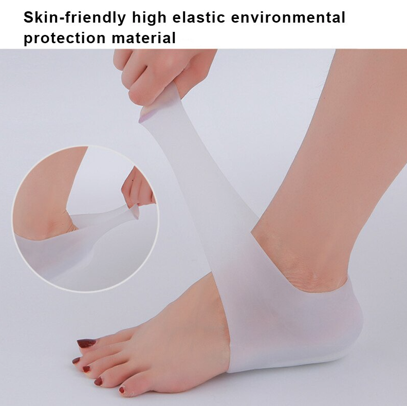 Concealed Footbed Enhancers Invisible Height Increase Silicone Insoles Pads USA