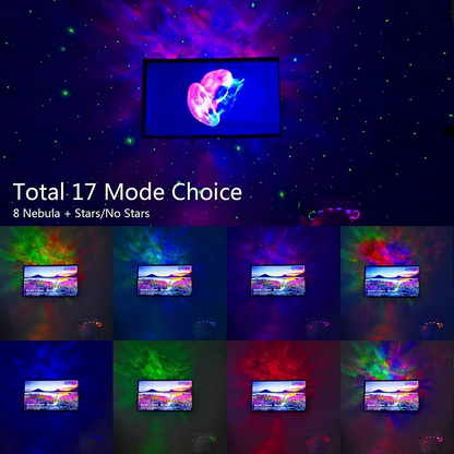 Astronaut Projector Galaxy Starry Sky Night Light Ocean Star LED Lamp Remote 