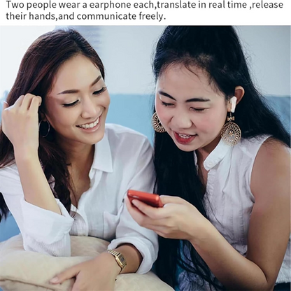 Translator Earbuds 144 Languages Real Time Online OffLine Translation Earphones