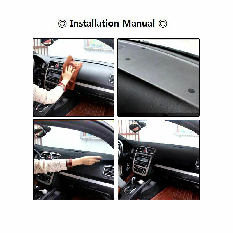 Dashboard Mat Dash Cover Carpet For 1998-2001 Dodge Ram 1500 2500 3500 Dash-Mat