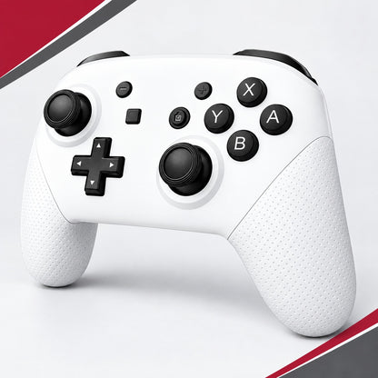 Arctic White Wireless Pro Controller For Nintendo Switch 1+2 OLED Lite Bluetooth
