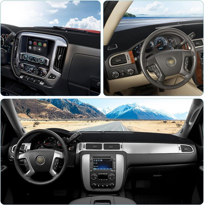Fit For Chevy Silverado/Tahoe/Suburban 2007-2014 US Dashboard Pad Dash Cover Mat