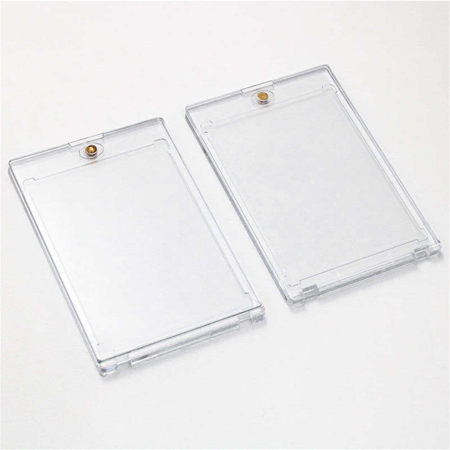 30 Pack Magnetic Trading Sports Card Holders 35pt One-Touch Hard UV Protection