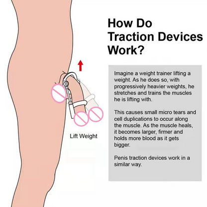 Super Penis Enlargement Extender Vacuum Stretcher Pump Hanger Bigger Enhancement