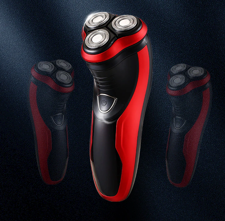 Men's Razor Rotary Waterproof Electric Shaver Pop-Up Trimmer Wet Dry Cordless 