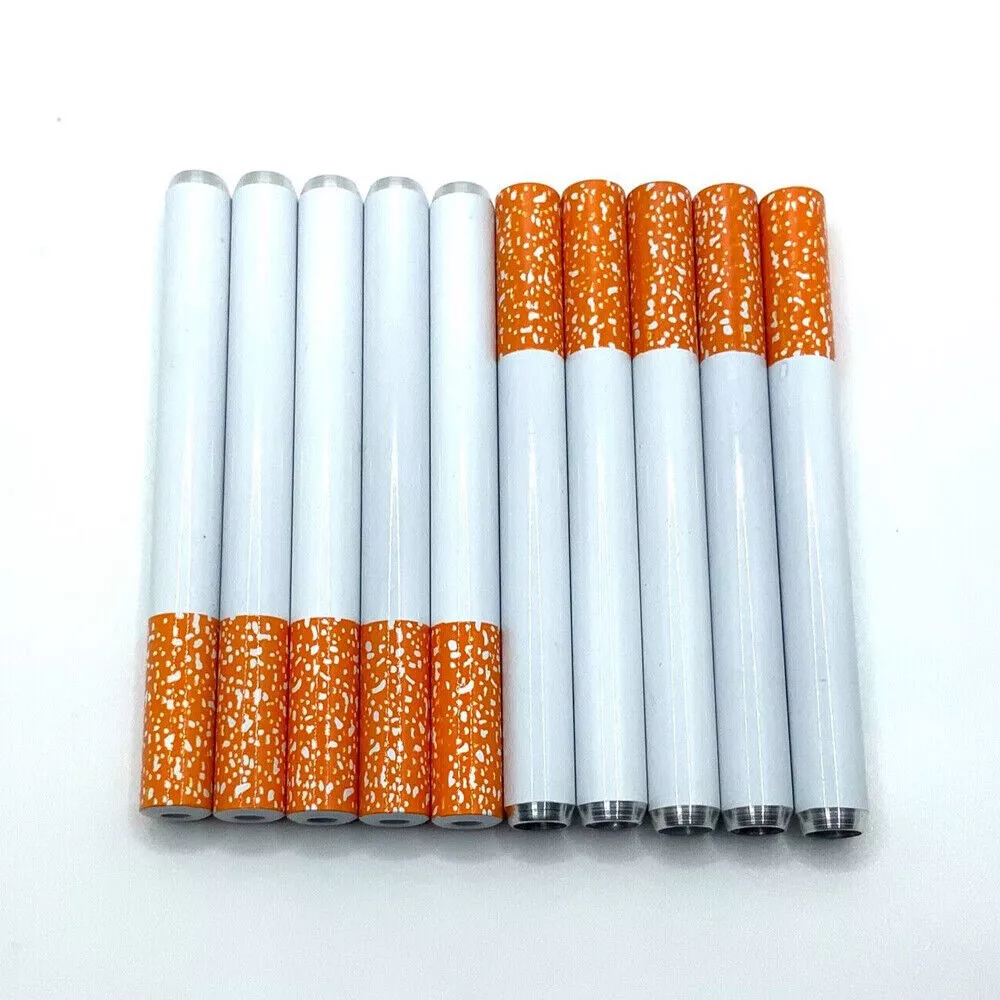 10 Pack 3” One Hitter Pipe Aluminum Bat Tobacco Smoking Dugout Accessories - USA