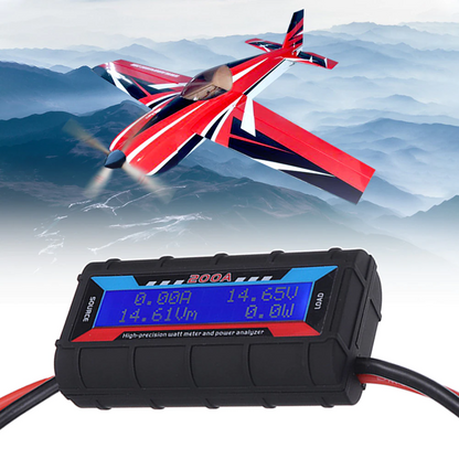 200A DC Digital Monitor LCD Volt Amp Meter Analyzer For RC Battery Solar Power