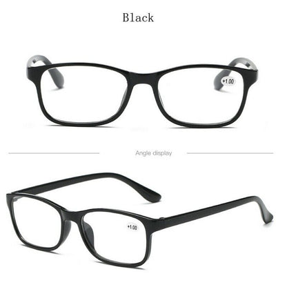 Reading Glasses Mens Womens Unisex Readers Eyeglasses 4 Pack Glasses New Square 