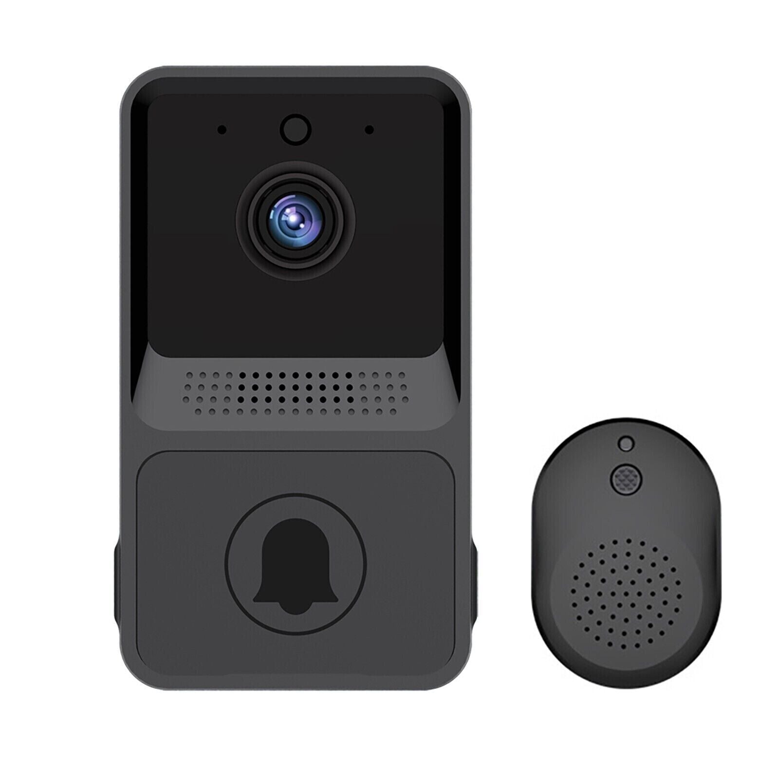 Smart Wireless WiFi Doorbell Intercom Video Camera Door Ring Bell Chime Security