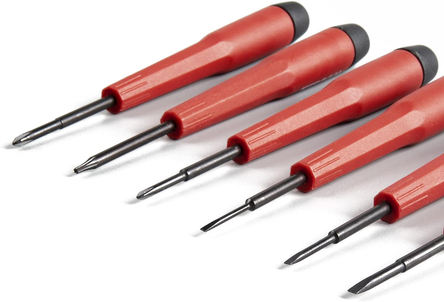 6 Piece Precision Screwdriver Tool Set Eyeglass Repair Computer Kit Magnetic Bit