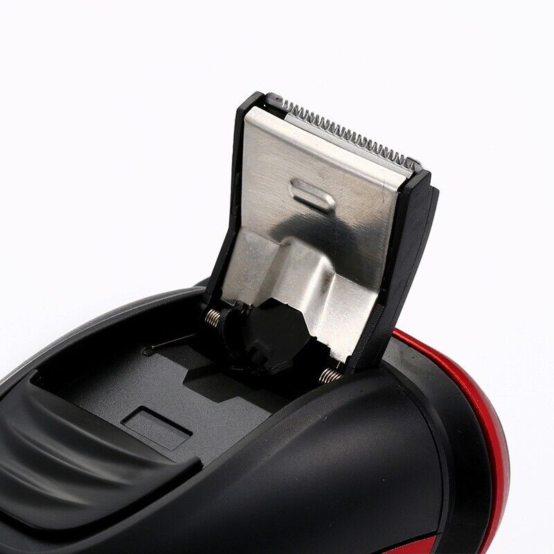 Men's Razor Rotary Waterproof Electric Shaver Pop-Up Trimmer Wet Dry Cordless 