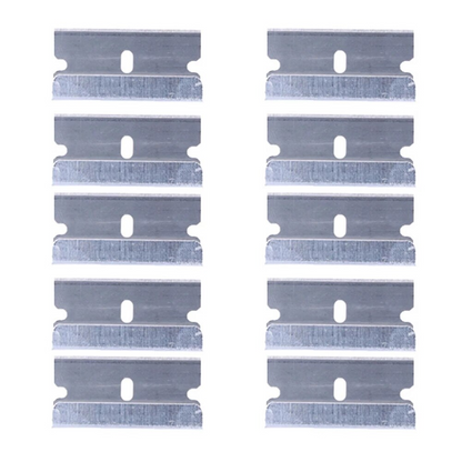 100 PCS Razor Blades Single Edge Extra Sharp Heat Treated Safety Knife Scrapers