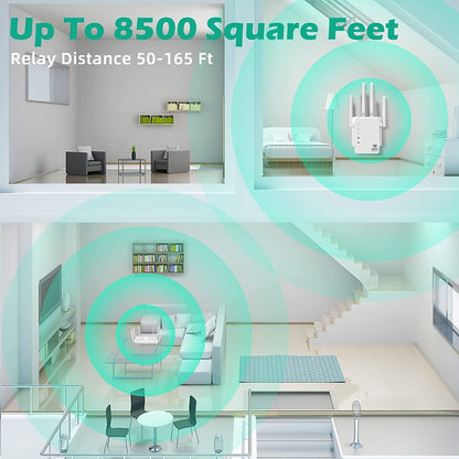  WiFi Range Extender Internet Booster Network Router Wireless Signal Repeater 