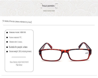 Reading Glasses Mens Womens Readers 6 PACK Square Frame Unisex Style Specs NEW!