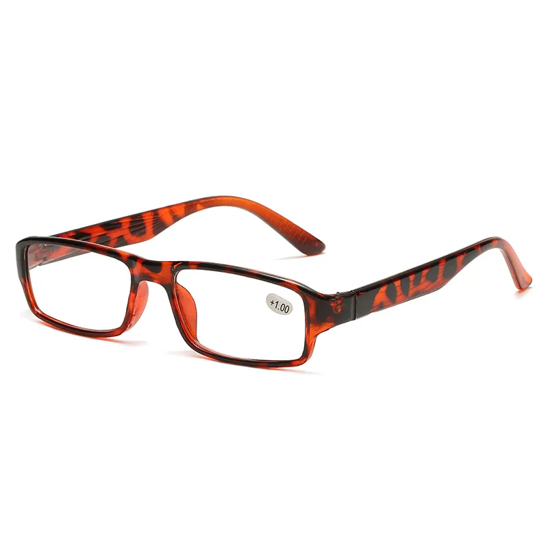 Reading Glasses Mens Womens Readers 6 PACK Square Frame Unisex Style Specs NEW!