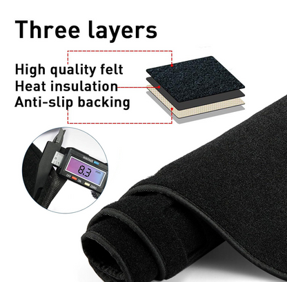 Fit For Chevy Silverado/Tahoe/Suburban 2007-2014 US Dashboard Pad Dash Cover Mat