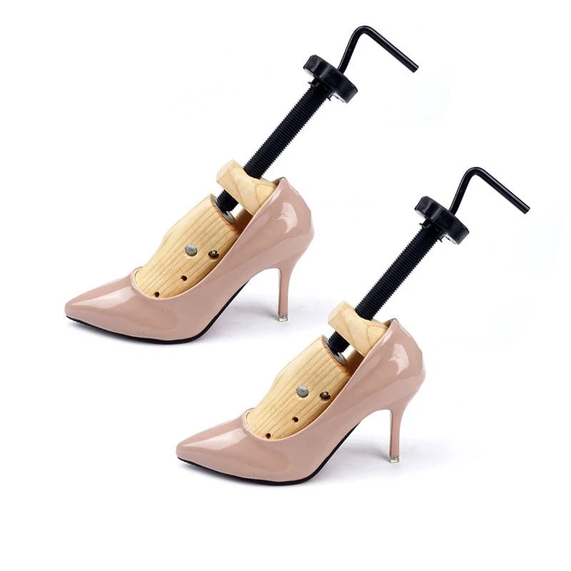 2-Way Wooden Adjustable Shoe Stretcher Expander Men Women Boot Size US 5-13