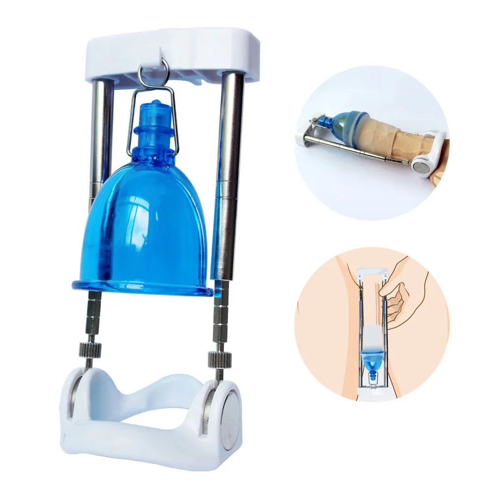 Super Penis Enlargement Extender Vacuum Stretcher Pump Hanger Bigger Enhancement
