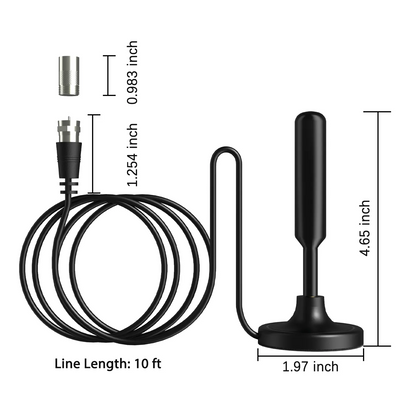 5600Miles Upgraded TV Antenna HDTV Amplified Digital 4K 1080P Long Range Indoor