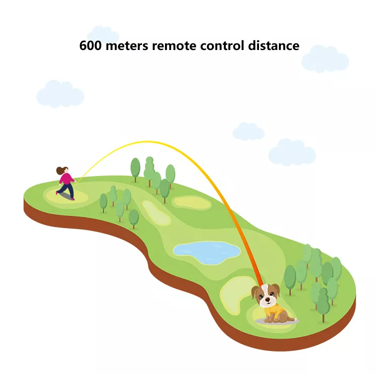 650 YD Remote Dog Training Shock Collar Waterproof for Small Medium Large Dogs