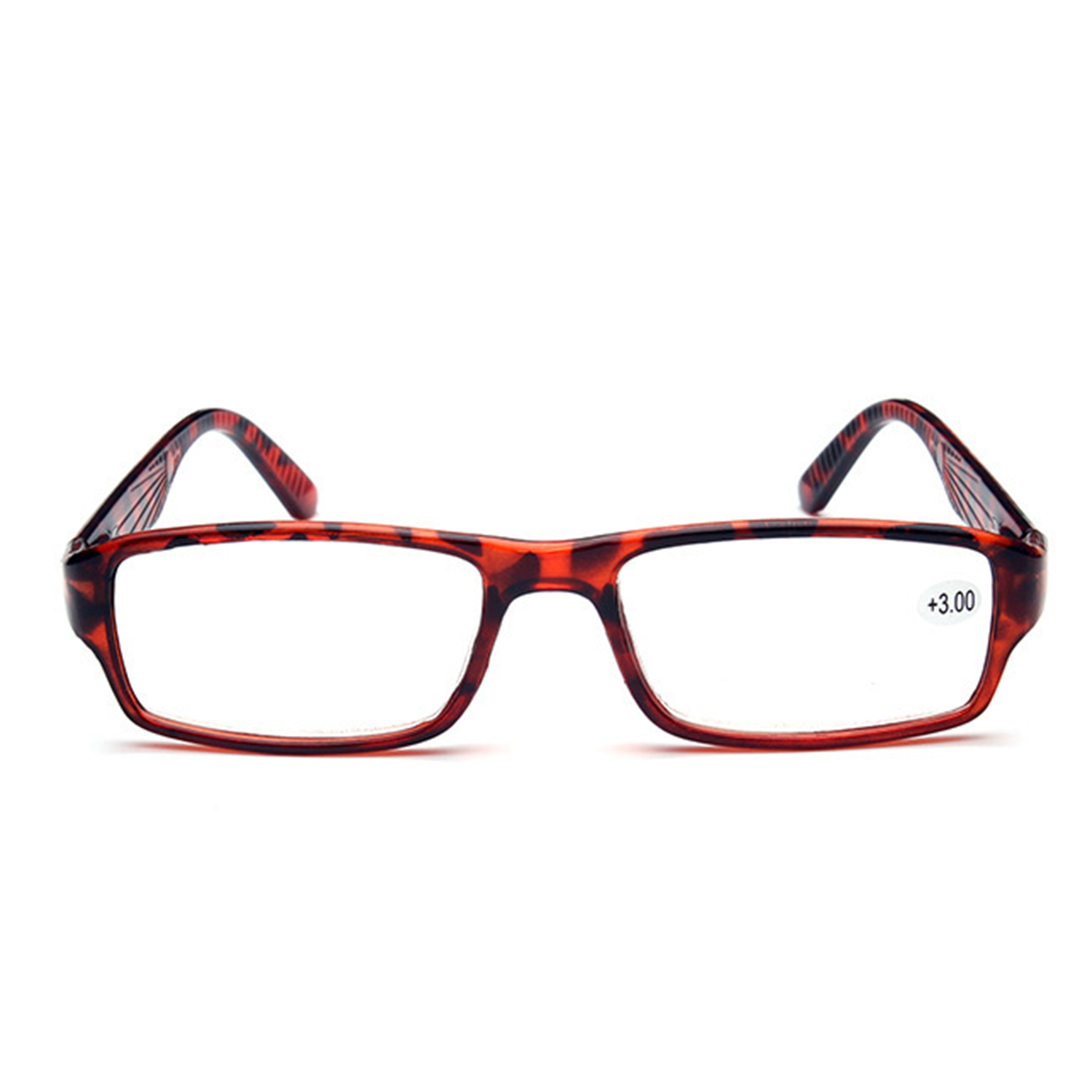 Reading Glasses Mens Womens Readers 6 PACK Square Frame Unisex Style Specs NEW!