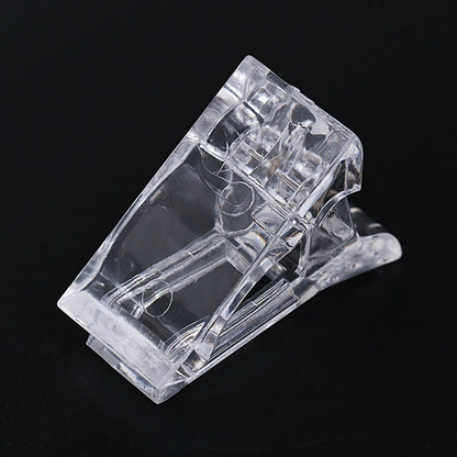 10 PCS Nail Tips Clip Quick Building Poly Builder Gel DIY Extension Clamp Clips