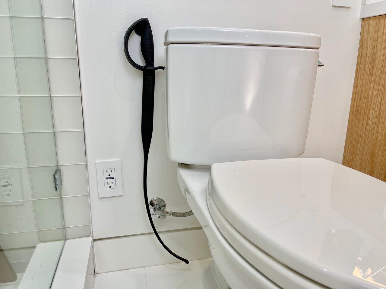 KEEGAN TOOLS Toilet Sword 32" Plunger Declogger Handle HEAVY DUTY Bathroom Clog