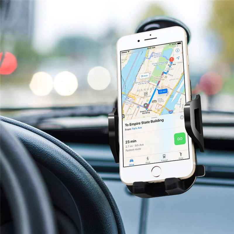 360° Universal Mount Holder Car Stand Windshield For Mobile Cell Phone GPS 