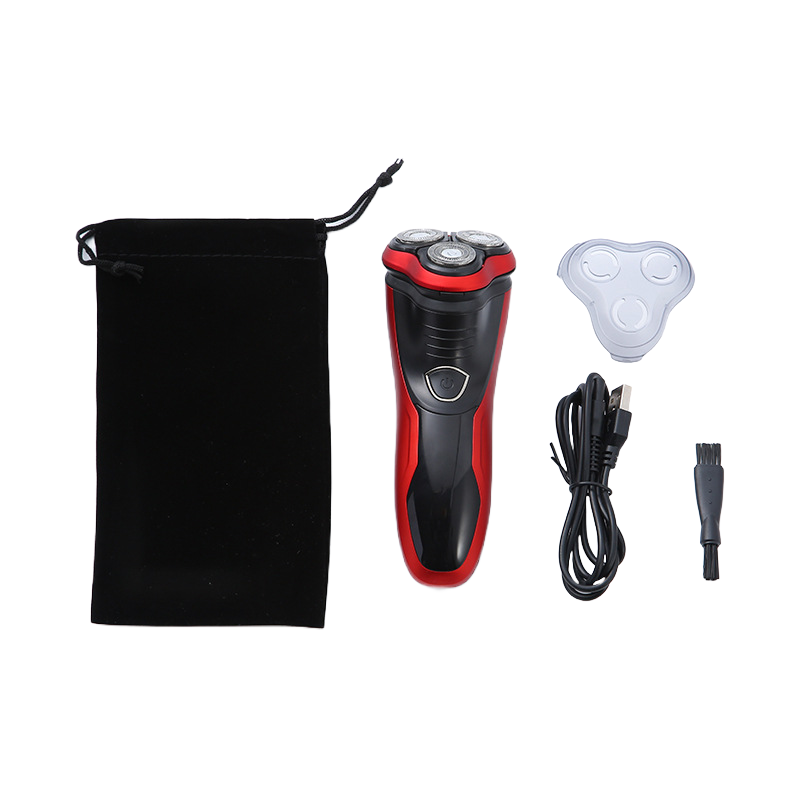 Men's Razor Rotary Waterproof Electric Shaver Pop-Up Trimmer Wet Dry Cordless 