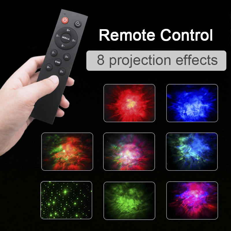 Astronaut Projector Galaxy Starry Sky Night Light Ocean Star LED Lamp Remote 