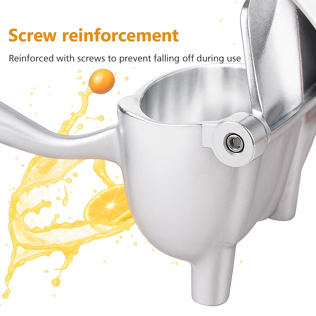 Heavy Duty Metal Manual Juicer Fruit Juice Squeezer For Pressing Lemons Oranges
