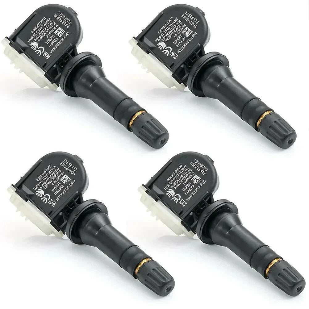 4 PACK Tire Pressure Monitor Sensor For GM Buick Chevy GMC TPMS 433MHz 13598773