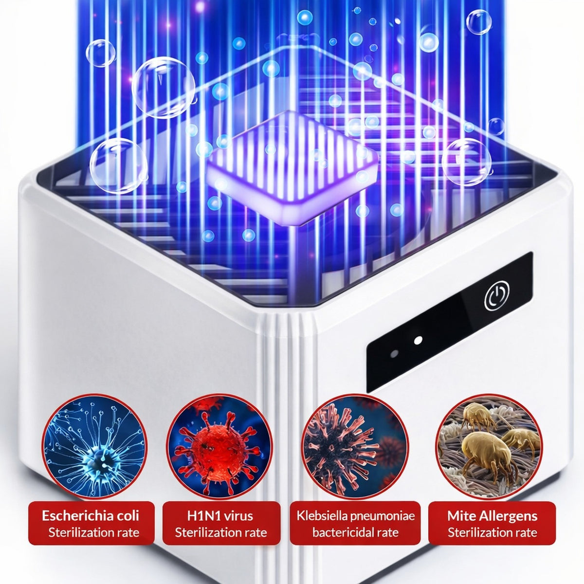 Home HEPA Air Purifier Large Room Air Cleaner for Allergies Smoke Mold Odor Dust