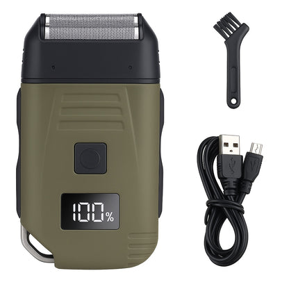 Mens USB Electric Shaver Trimmer Razor Rechargeable Hair Beard Shaving Machine