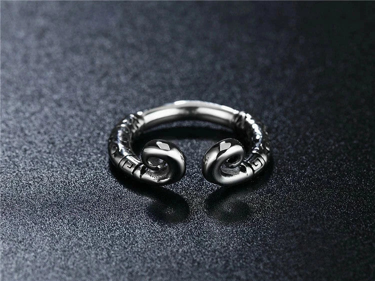 Stainless Steel Metal Silver Cock Ring For Men Glans Penis Erection Enhancer Sex