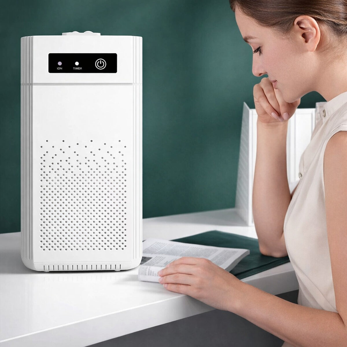 Home HEPA Air Purifier Large Room Air Cleaner for Allergies Smoke Mold Odor Dust