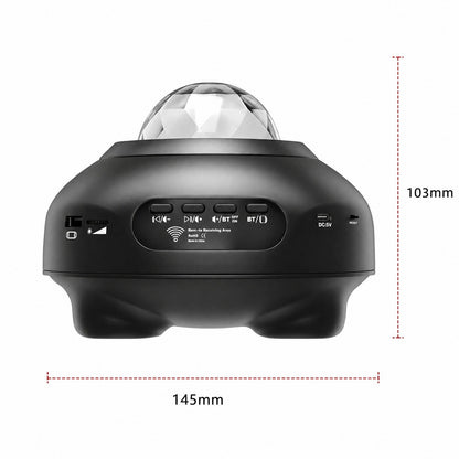 Aurora Projector Galaxy Star Night Light LED Lamp for Bedroom Ceiling Decor
